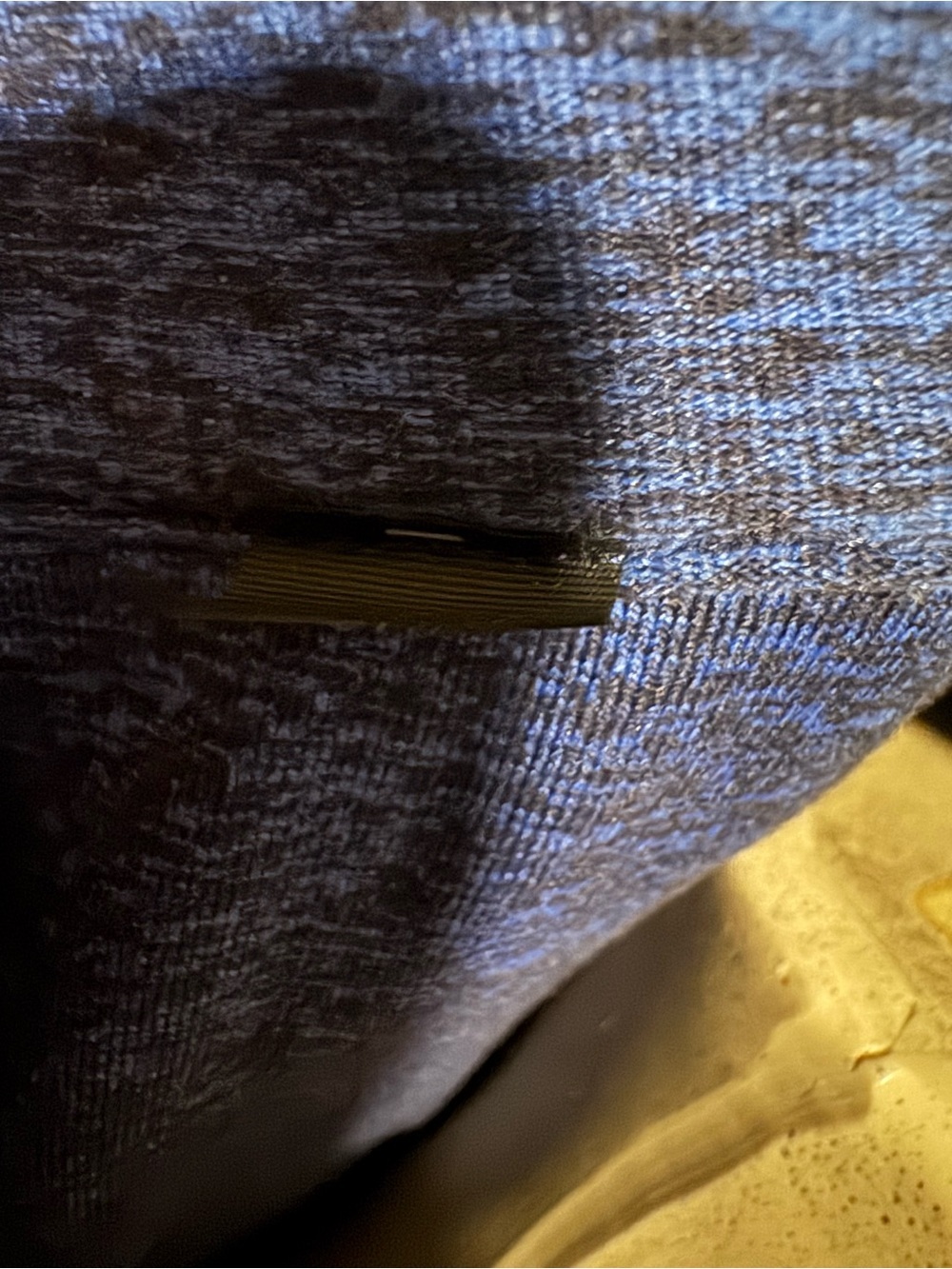 lululemon athletica Men's blue Heather Quarter-Zip Pullover - Picture 13 of 13